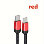 USB-C greito įkrovimo laidas, Raudona