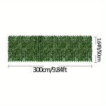 Dirbtinė Gebenė Privatumo Tvora Balkonui ir Sode., 50 cm / 1,64 pėdos * 300 cm / 9,84 pėdos