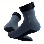 Unisex 3MM Neopreno Nardymo Kojinės, Neslystančios &Scaron;iltos Kojinės, Pilka