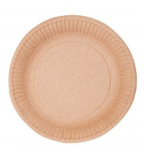 Kraftpopieriaus lėk&scaron;tė, apvali, 15 cm, 100 vnt.