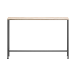Konsolinis stalas 120x20x80cm., juodos/&scaron;viesiai rudos spalvos