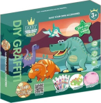 Kūrybinis rinkinys "dinozaurai" - pasidaryk pats pakabukai