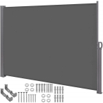 &Scaron;oninė markizė Springos AW0001 250x160 cm grafito spalvos