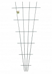 Ventiliatorinė atrama vijokliniams augalams 150x60cm Stabili atrama sode
