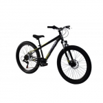 Vaiki&scaron;kas kalnų dviratis Capriolo Oxygen 24", juodas/geltonas