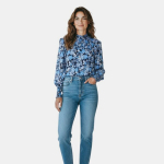 Tom Tailor Denim mėlyna palaidinė, S dydis, S