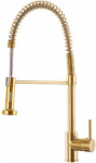 Virtuvinis mai&scaron;ytuvas Spiral Gold su i&scaron;traukiama 53 cm auksine žarnele