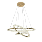 &Scaron;viestuvas Toolight Led G036-Cp Gold 30X65X30Cm