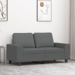 Dvivietė sofa，Poilsio sofa, tamsiai pilkos spalvos, 120cm, audinys CFE40519