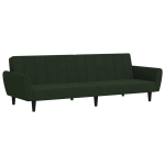 Dvivietė sofa-lova，Poilsio sofa, tamsiai žalios spalvos, aksomas CFE11060