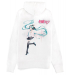 Difuzed Hatsune Miku Zipper Hoodie - White