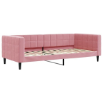 sofa，Poilsio sofa, rožinės spalvos, 90x200cm, aksomas CFE34550