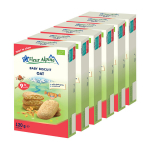 Ekologi&scaron;ki avižiniai, pilno grūdo sausainiai FLEUR ALPINE, nuo 9 mėnesių, 120 g x 6 vnt.