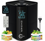 Oro drėkintuvas Carruzzo Perfect Mist S-3000 Pro Air+ Black Ghost 360&deg; Pro Air+, 3 l