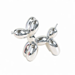 Balloon Dog &ndash; moderni interjero skulptūra, Sidabrinė