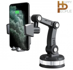 360&deg; automobilinis telefono laikiklis su siurbtuku Happy People andy