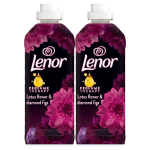 LENOR Audinių Mink&scaron;tiklis Diamond Figs & Lotus Flower 2 x 987 ml (94 Skalbimai)