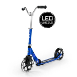 Vaiki&scaron;kas paspirtukas Micro Cruiser LED, mėlynas