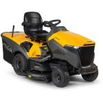 STIGA Estate benzininis sodo traktorius vejapjovė 13.5kW 688cc 122cm 320L 2 peiliai anti scalp ratai iki 9500m&sup2; 2T1315381/ST1