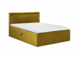 Lova Mazzini Beds Yucca 200x200cm, smėlio spalvos