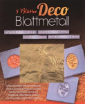 Metalinė folija Auksas, 5 lak&scaron;tai