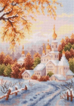 Siuvinėjimo rinkinys Magic Needle "Snow Monastery" 110-061
