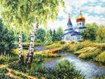 Siuvinėjimo rinkinys Magic Needle Path to the Temple 43-10