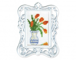 Siuvinėjimo kryželiu rinkinys, RTO, 3x5 cm