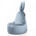 Sėdmai&scaron;is Qubo&trade; Daddy Rabbit, gobelenas, &scaron;viesiai mėlynas