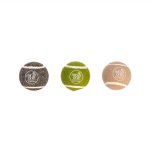 Kamuoliukai &scaron;unims Beeztees Minus One Tennis , 6,4 cm, 3 vnt.
