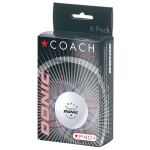 Stalo teniso kamuoliukai DONIC P40+ Coach, 6 vnt.
