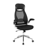 Biuro kėdė su tinkleliu OBN86BK, juoda