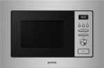 Mikrobangų krosnelė - Gorenje BMI201AG1X 20L 800W 5 galios lygiai įmontuojama grilis nerūdijančio plieno