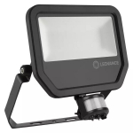 LED prožektorius LEDVANCE Floodlight su judesio davikliu 50W/4000K IP65 BK
