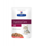&Scaron;lapias kačių maistas Hill"s Prescription Diet Digestive Care i/d Feline 85g
