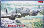 Klijuojamas Modelis Roden 005 He-111B1,В2 1/72