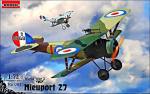 Klijuojamas Modelis Roden 061 Nieuport 27 1/72