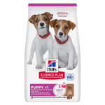 Hill's Science Plan Puppy Small&Mini ėdalas &scaron;uniukams su ėriena ir ryžiais 1,5 kg