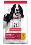 Hill's Science Plan Medium Adult Breeder bag ėdalas &scaron;unims su vi&scaron;tiena, 14 kg
