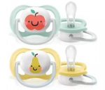 Čiulptukas Philips Avent Ultra Air, 0-6 mėn., SCF080/17, 2 vnt.