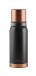 Vialli Design termosas Fuori, 1 l, juoda/auksinė
