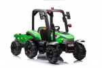 Elektrinis traktorius vaikams BLT-206, žalias