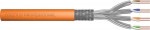 Digitus Dk-1743-vh-025 Cat7 S/ftp tinklo kabelis, 25m, oranžinis