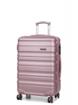 Vidutinis kelioninis lagaminas Airtex 61 L, rožinis, 628/M