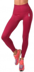 Sportinės tamprės moterims Boco Wear Burgund Plain Push Up BW011, raudonos
