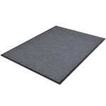 vidaXL Durų kilimėliai, 4 vnt., pilkos spalvos, 90x60cm, PVC