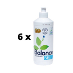 Indų ploviklis BALANCE, neutralus, 500 ml x 6 vnt. pakuotė