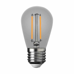 LED filamentinė lemputė 1W ST45 E27 2700K, dūminė