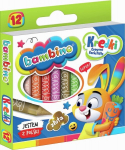 Grafinės kreidelės Bambino, 12 spalvų
