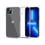 Dėklas telefonui Flexair Hybrid - iPhone 14, skaidrus
